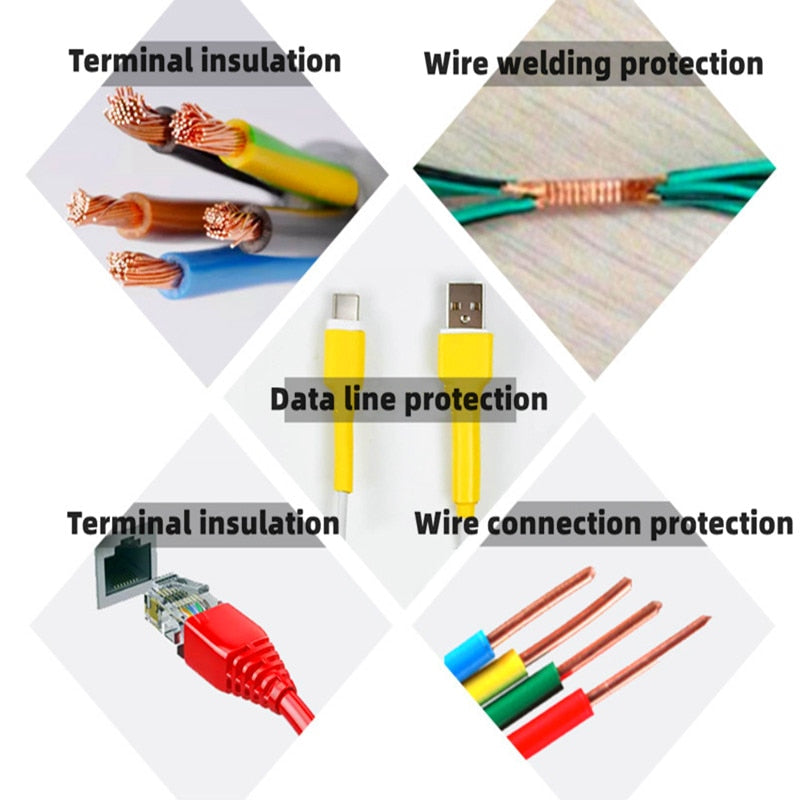 530Pcs Colored Insulated DIY Cable Fix Kit - Image 6