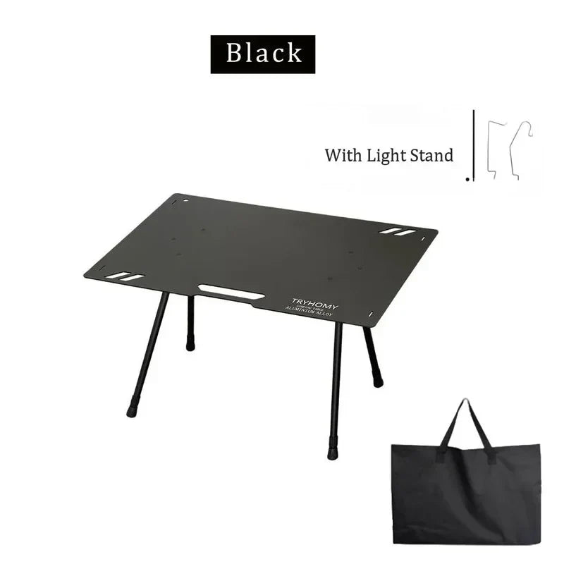 Lightweight Outdoor Tactical Aluminum Camping Table - Image 5