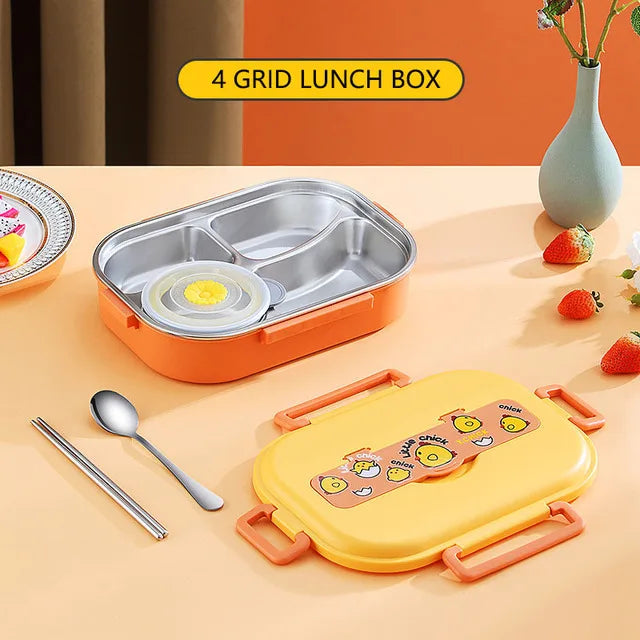 Insulated Divider Stainless Steel Lunchbox Set - Image 12