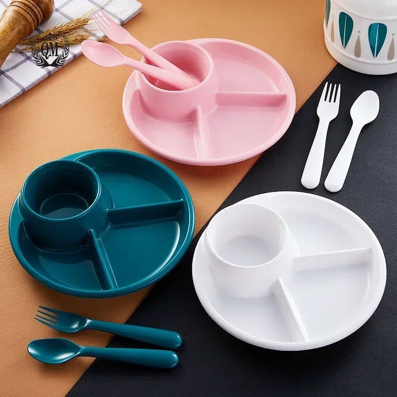 Portion Control Plate Divided Meal Planner Plate - Image 1