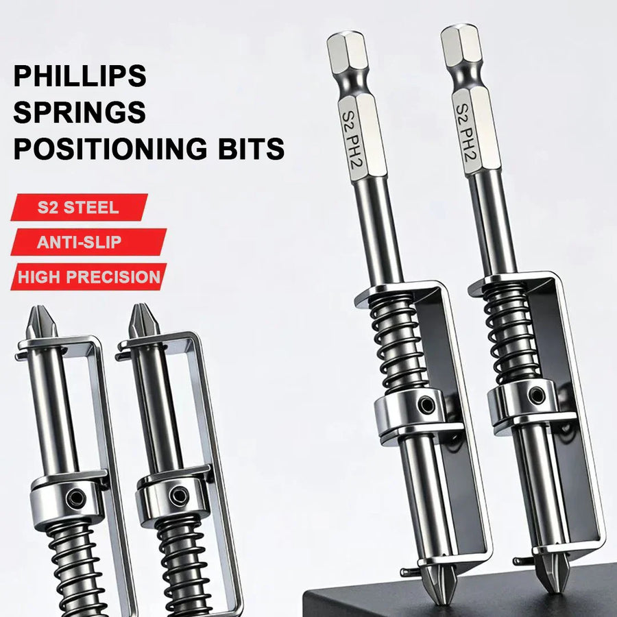 Spring Loaded Anti-Drop Screw Holder Bit - Image 1