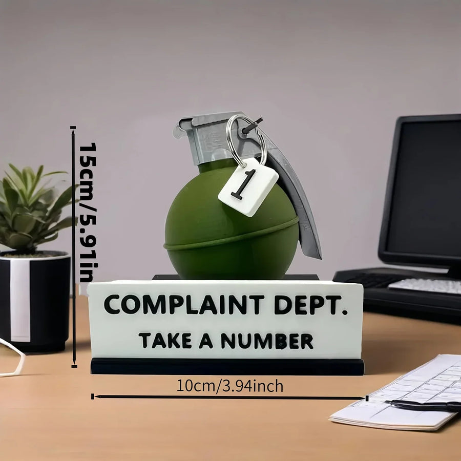Passive-Aggressive Office Energy Desk Sign - Image 5