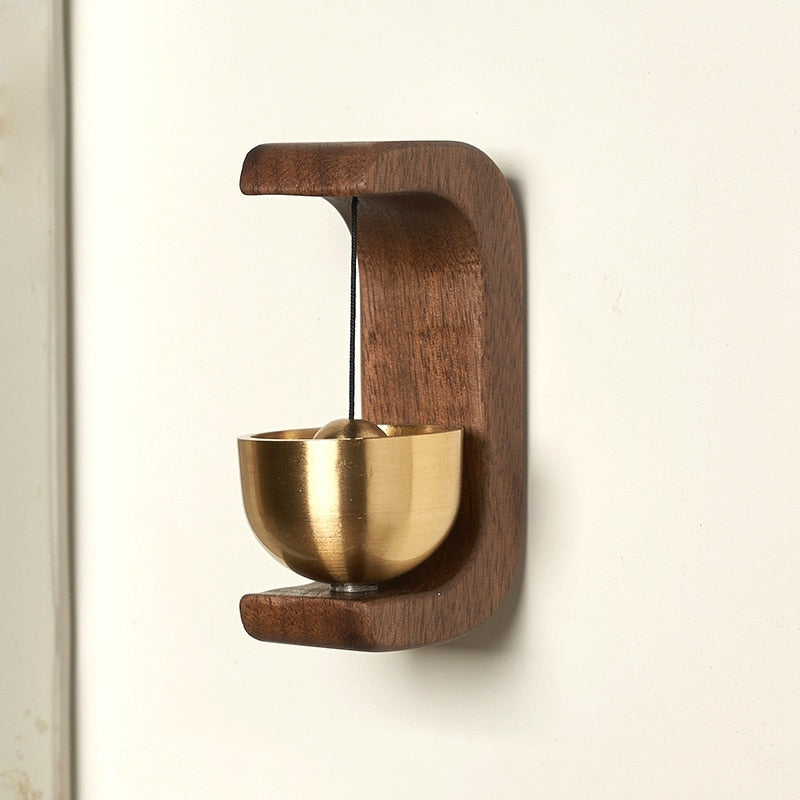 Forest Song Creative Wooden Door Bell - Image 1