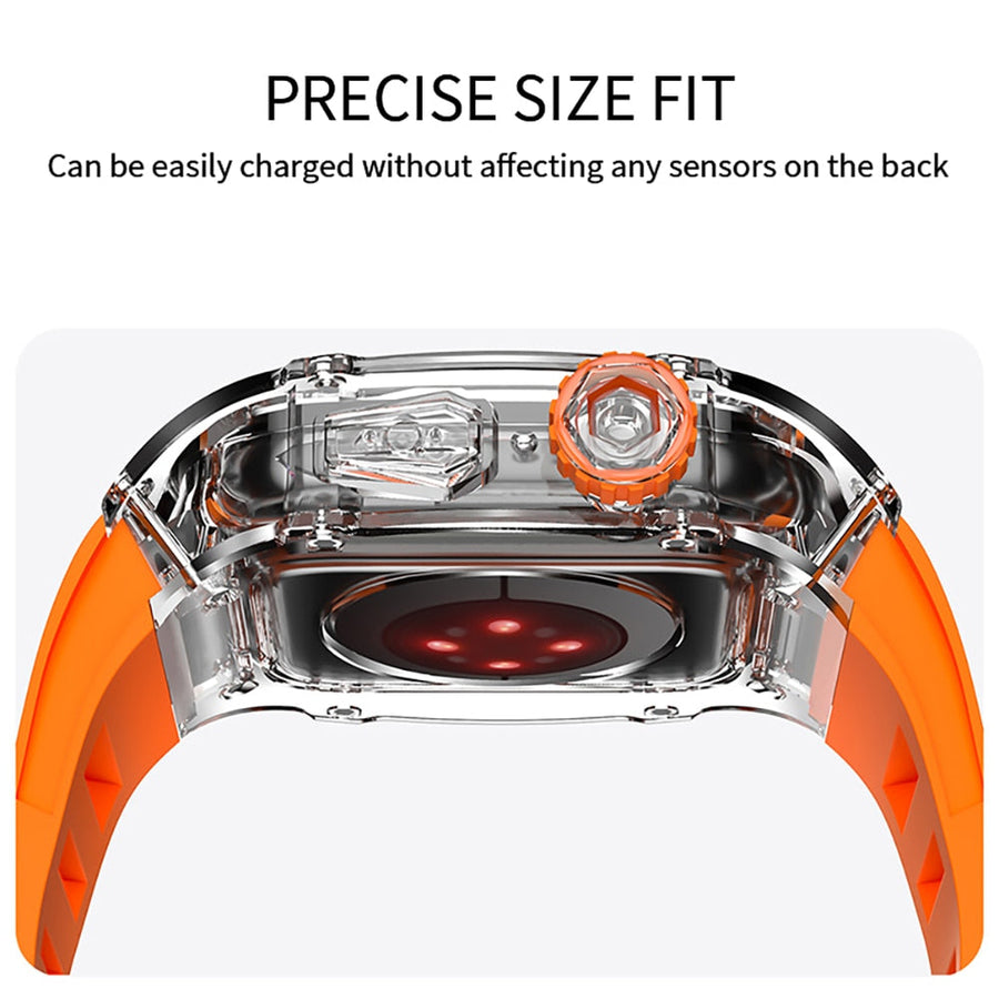 Transparent Smart Watch Strap Mod Kit Case - Image 2