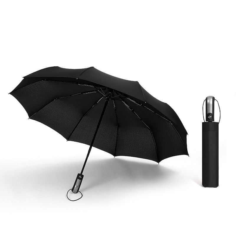 Wind Resistant Anti-UV Automatic Sleek Umbrella - Image 6