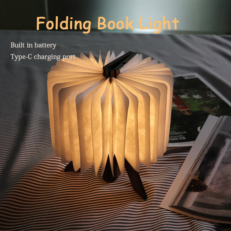 Story Time LED Foldable Book Light Decor - Image 3