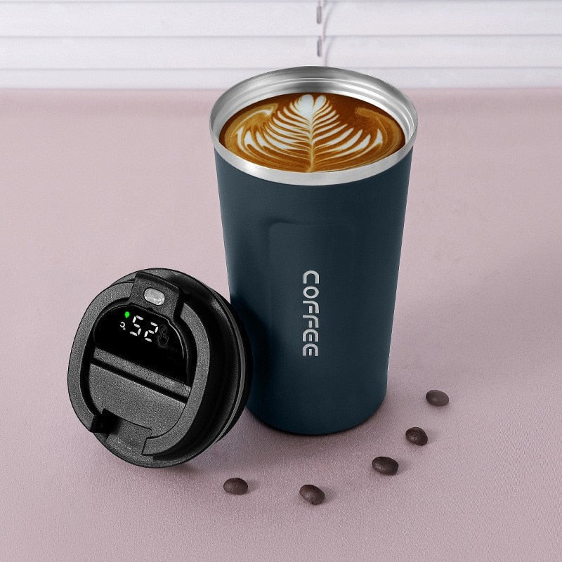 LED Temperature Display Smart Thermos Coffee Mug - Image 12