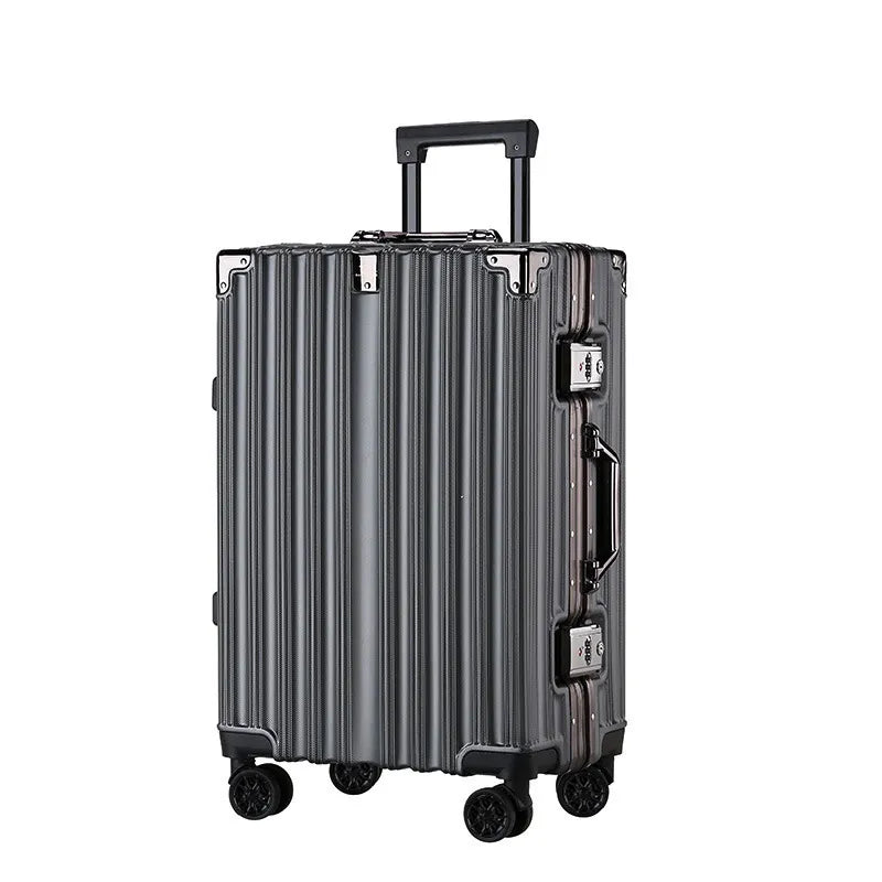 Aluminum Durable Frame Rolling Travel Suitcase - Image 6