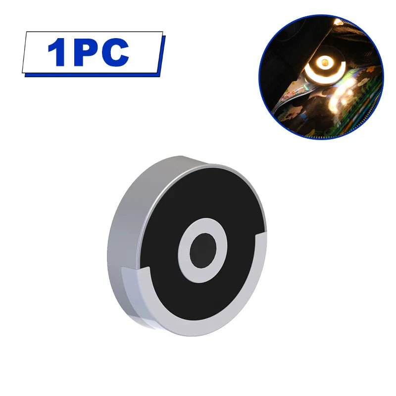 Compact Circular Touch LED Portable Night Lamp - Image 8