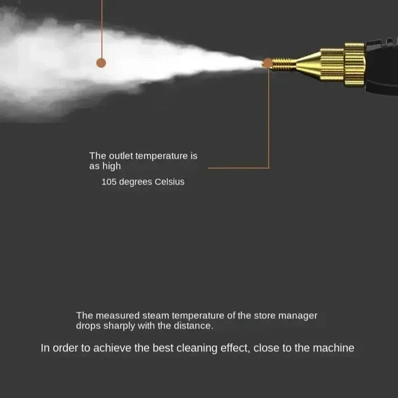 High-Pressure Portable Steam Jet Water Surface Cleaner - Image 4