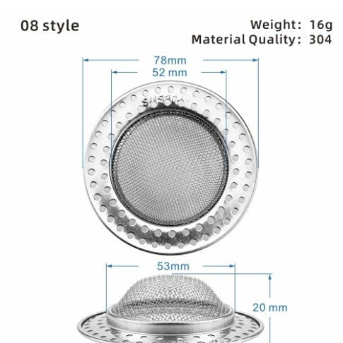 Stainless Steel Sink Drain Catch All Strainer - Image 5