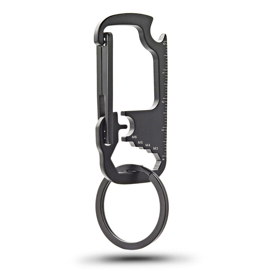 Stainless Steel EDC Multi Tool Bottle Opener Keychain - Image 8