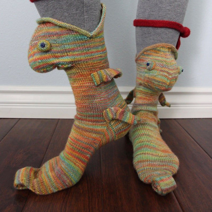 Crocodile Bite Knitted Socks - Image 8