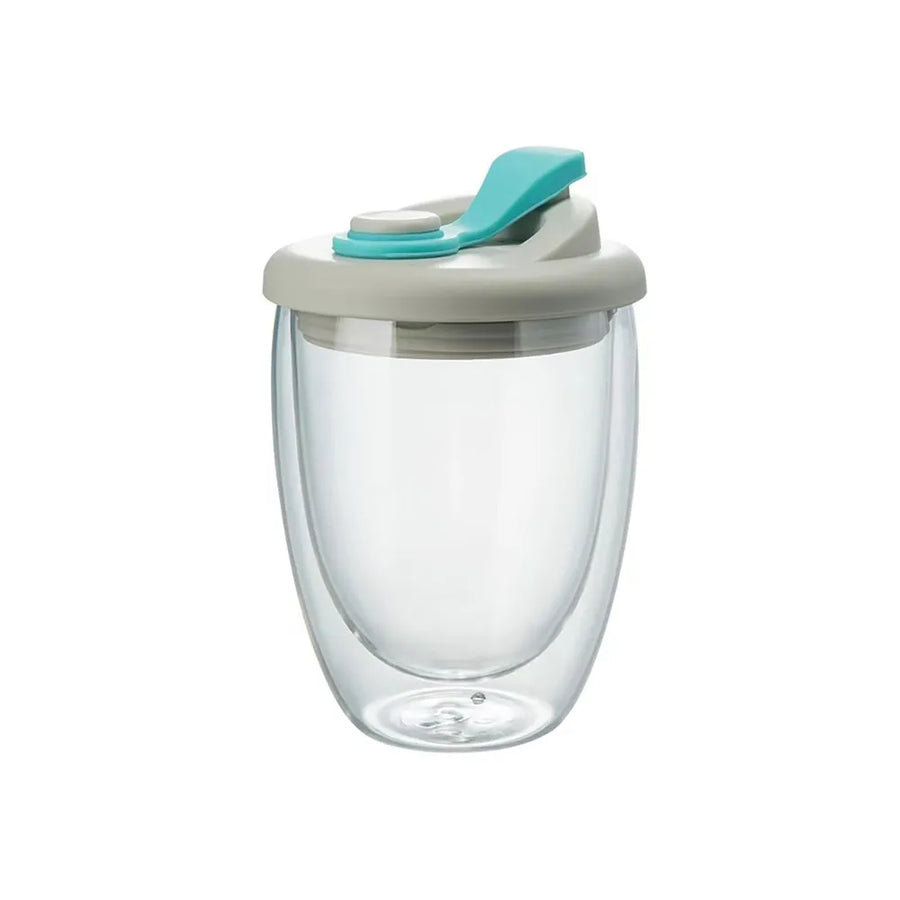 Leak-Proof Double Wall Glass Transparent Mug - Image 6