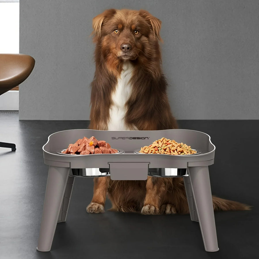 Elevated Healthy Digestion Comfortable Feeding Dog Bowls - Image 0