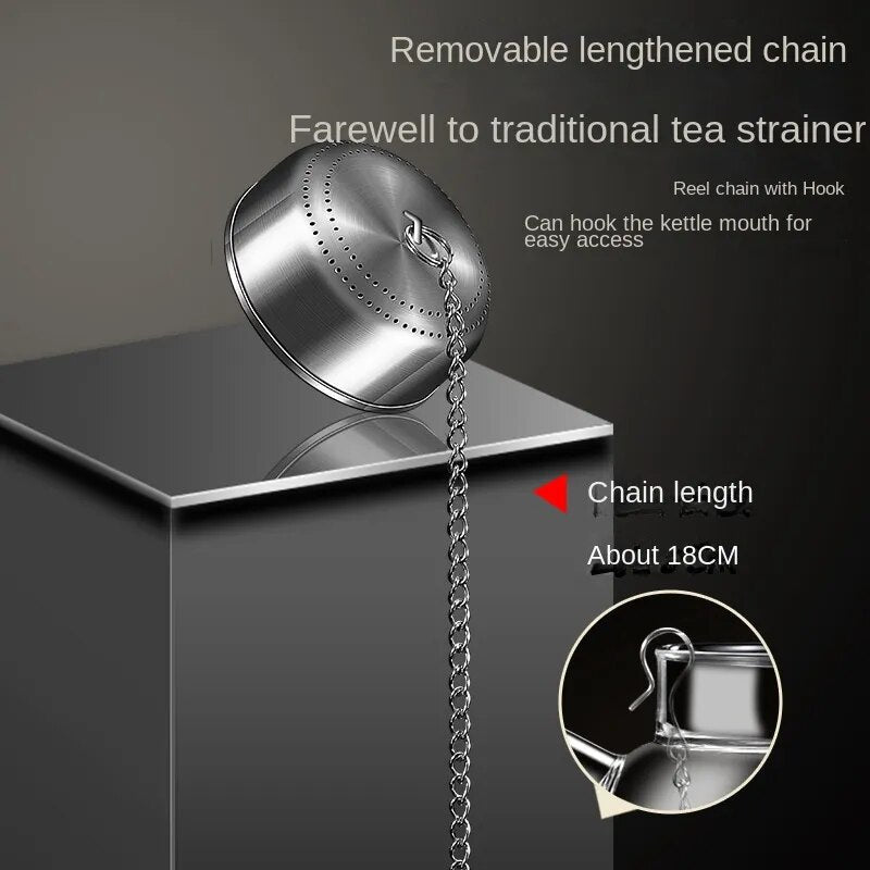 Brew Master Stainless Steel Tea Infuser - Image 2