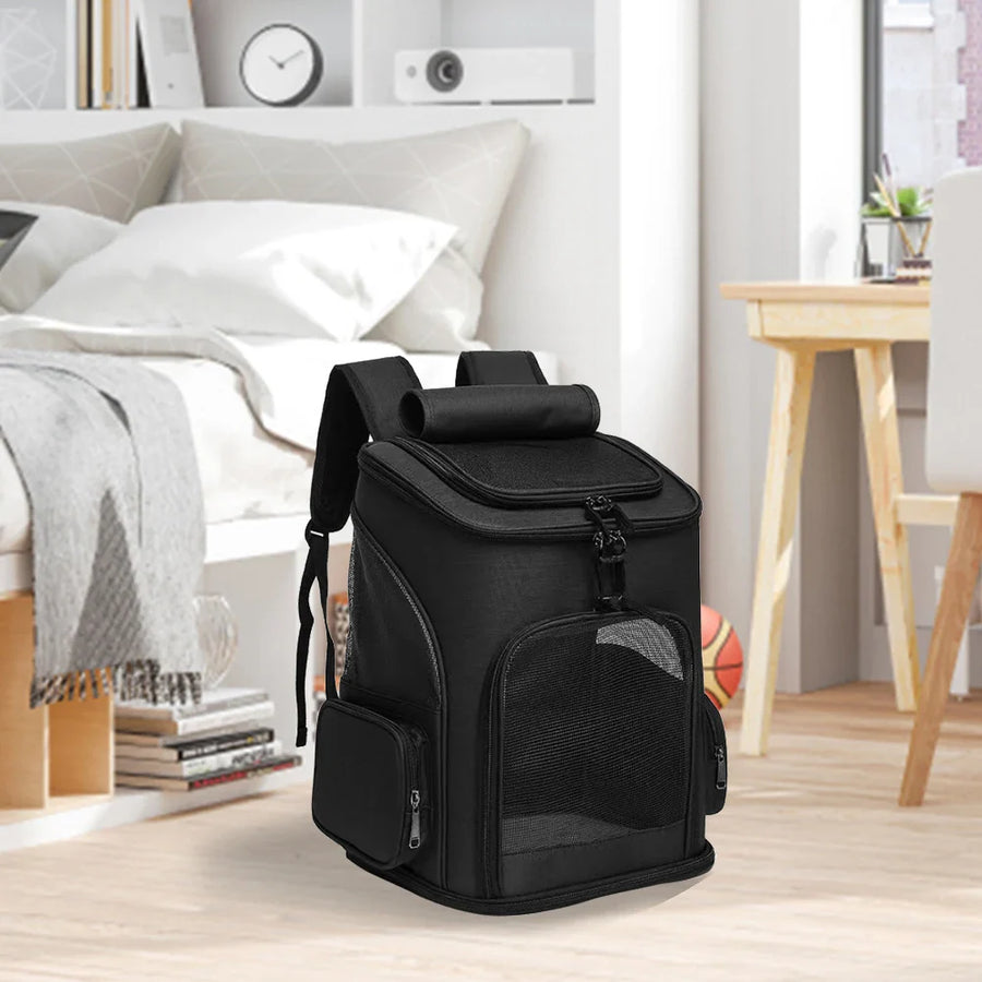 Pet Travel Breathable Expandable Backpack - Image 3