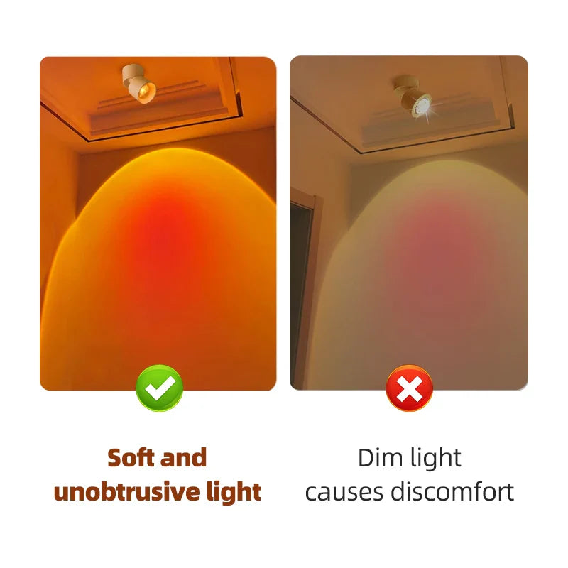 LED Sunset Atmosphere Wall Spotlight - Image 3