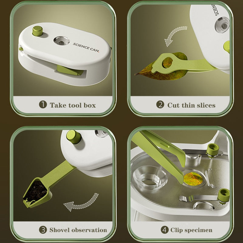 Little Scientist Portable 250x Microscope - Image 2