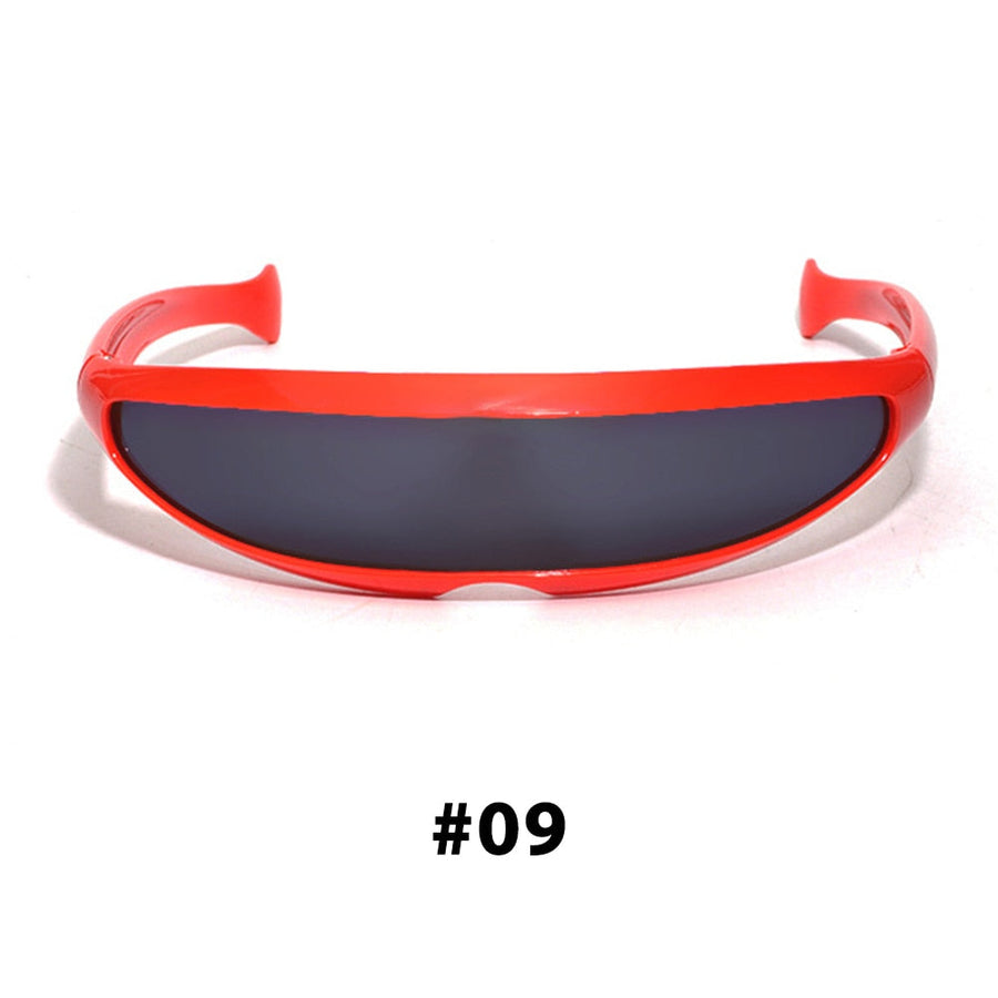 Futuristic Cyborg Cosplay Sunglasses - Image 6