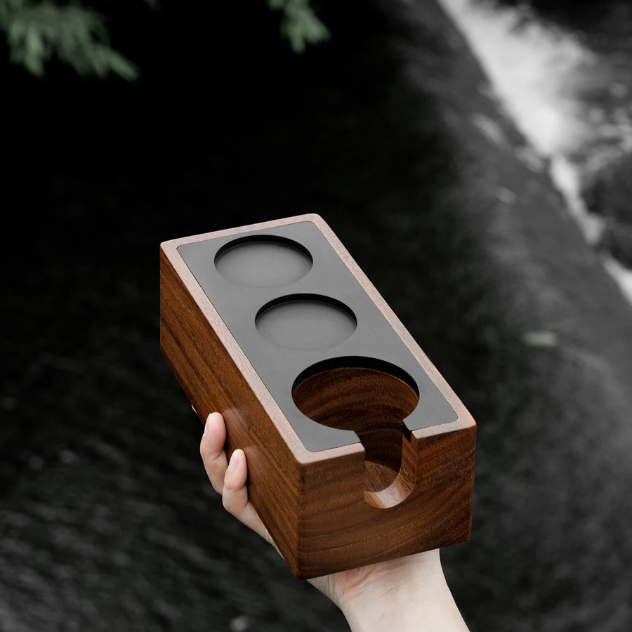 Barista Favorite Vintage Storage Box Tamper Station - Image 2