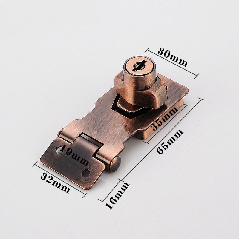 Cabinet Secure Stainless Steel Heavy Duty Drawer Lock - Image 14
