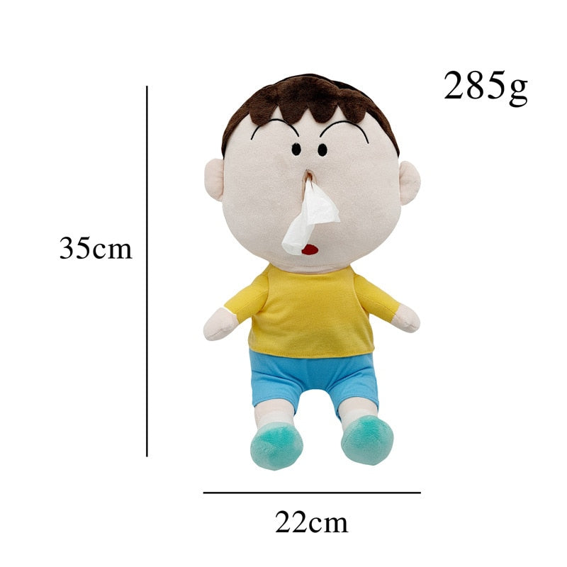 Mini Human Plush Toy Tissue Box - Image 6