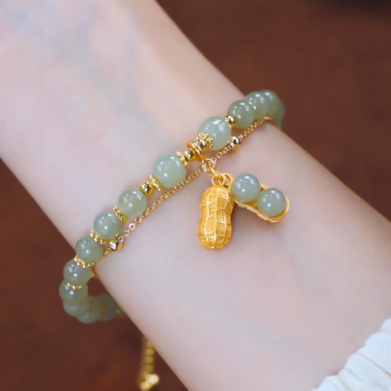 Elegant Design Double Layers Lovely Bracelet - Image 1