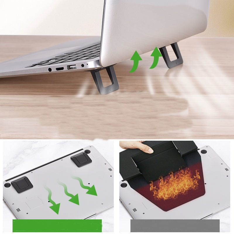 Mini Boost Foldable Invisible Laptop Riser Stand - Image 2