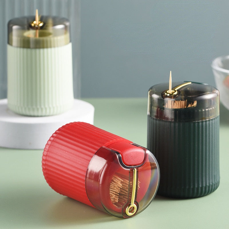 Elegant Pop-Up Automatic Toothpick Dispenser - Image 0