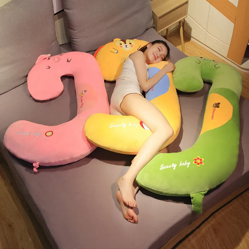 Oversized Cuddle Monster Snuggly Plush Pillow - Image 12