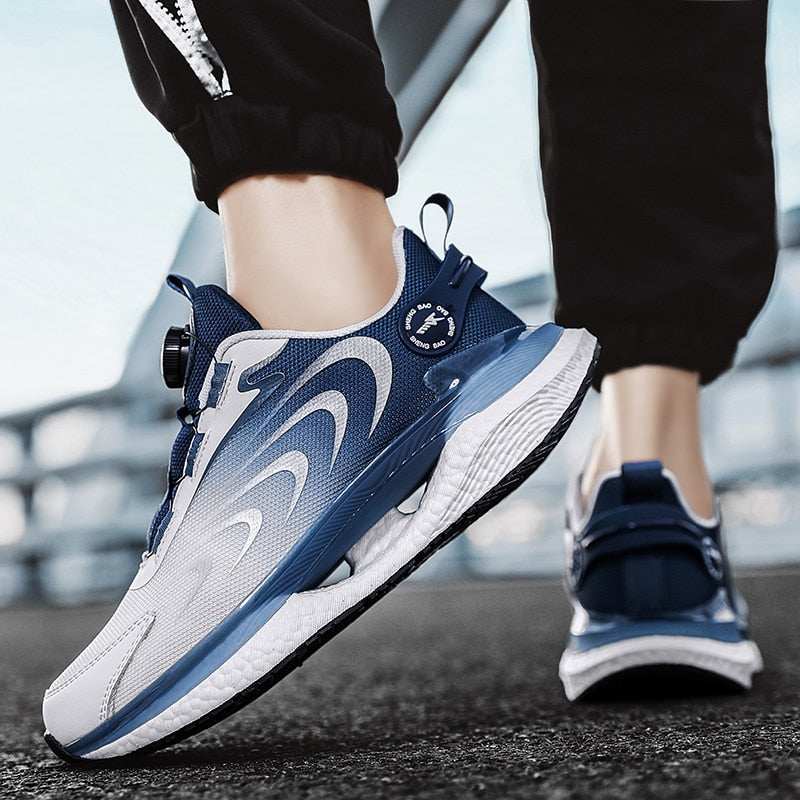 Creative Automatic Lace Up Breathable Shoes - Image 6