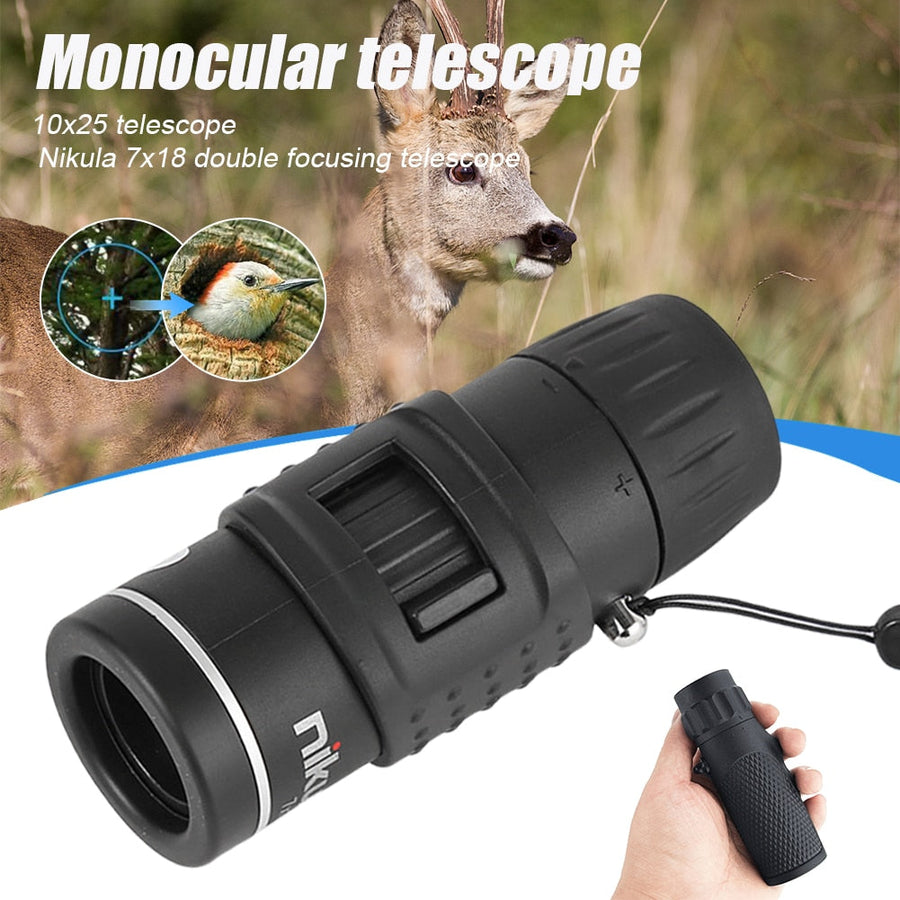 Camping Mini Coated Monocular Telescope - Image 4