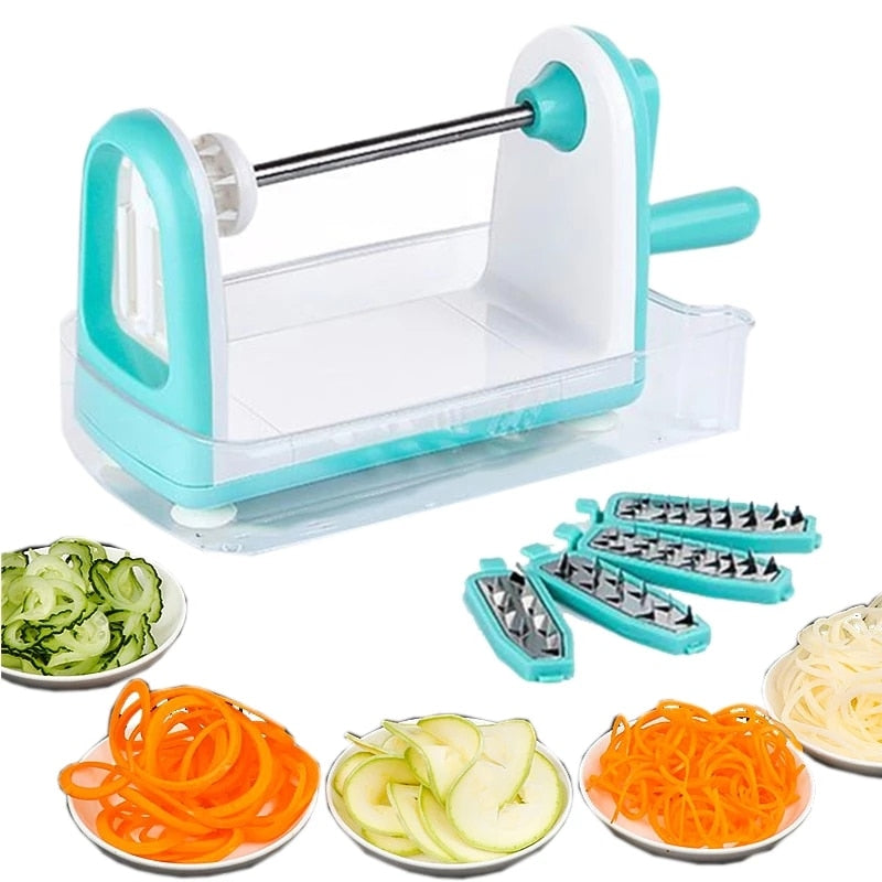 Slice Pro Manual Easy Vegetable Multi Blades Fruit Slicer - Image 5