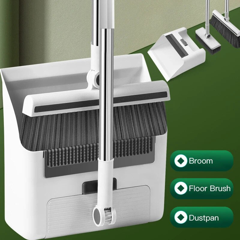 3in1 Space Saving Cleaning Master Brush Set - Image 1