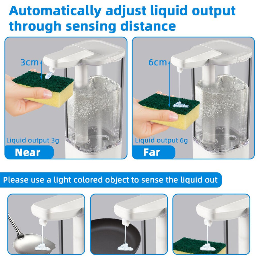 Multi-Mode Automatic Sensor Large Soap Dispenser - Image 1