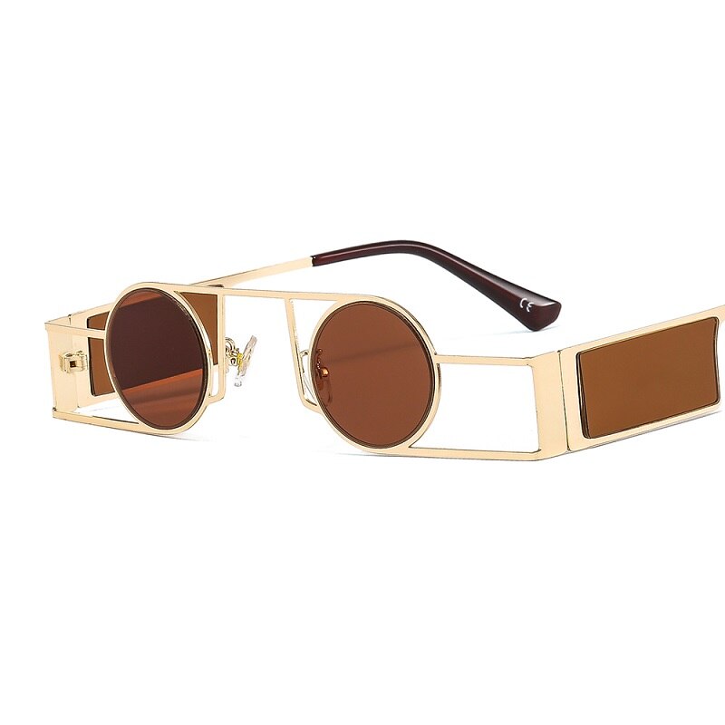 Elite Round Metal Frame Sunglasses - Image 6
