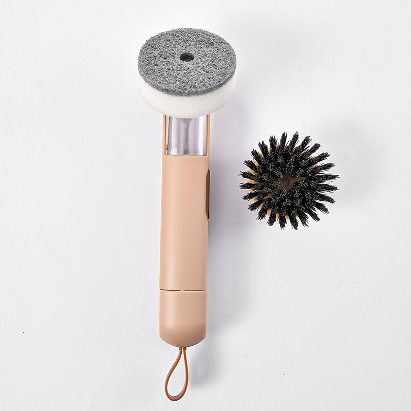 Dish Scrubber Soap Dispenser Brush - Image 7