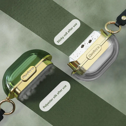 Pocket Size Quick Clean Lint Roller Keychain - Image 0