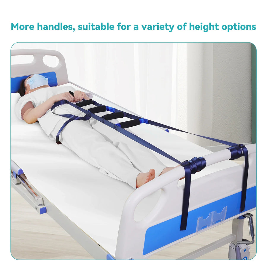 Elderly Bed Sit-Up Aid Rope Mobility Assist Strap - Image 1