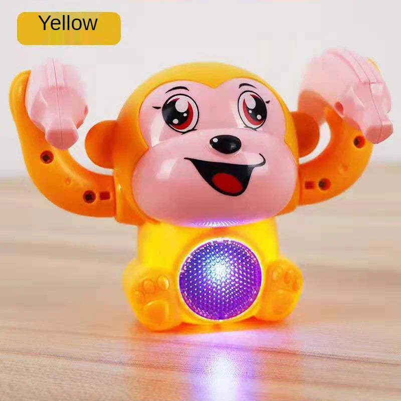 Interactive Monkey Rolling Light-Up Musical Toy - Image 7