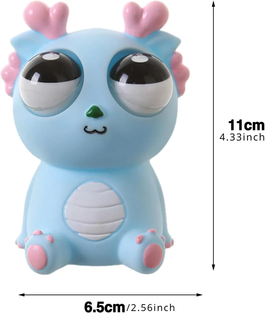 Pop-Eye Squeeze Stress Relief Toy Dragon - Image 2