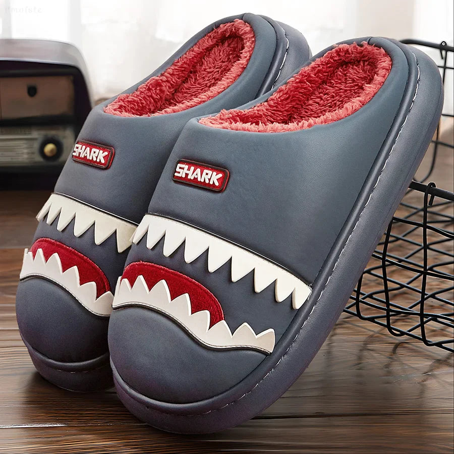 Shark Cozy Warm Soft Slippers - Image 3