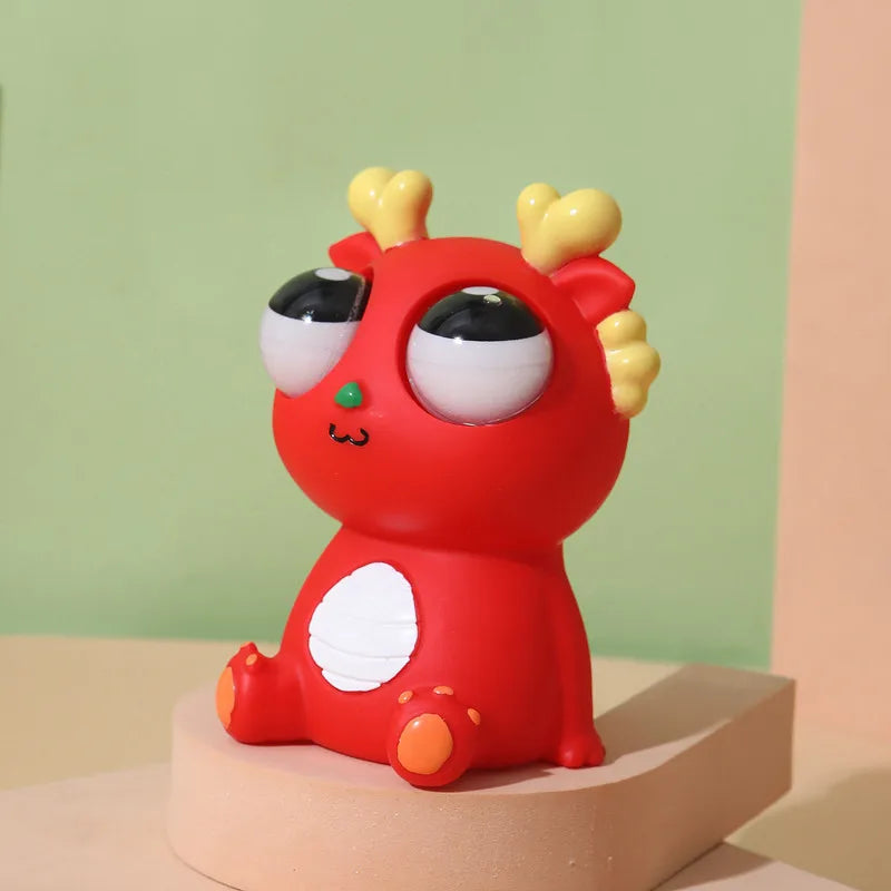 Pop-Eye Squeeze Stress Relief Toy Dragon - Image 9