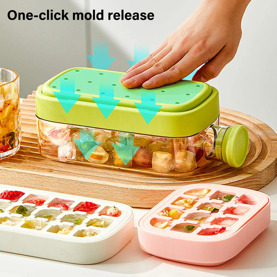 One Touch Ice Maker Beverage Bottle - Image 1