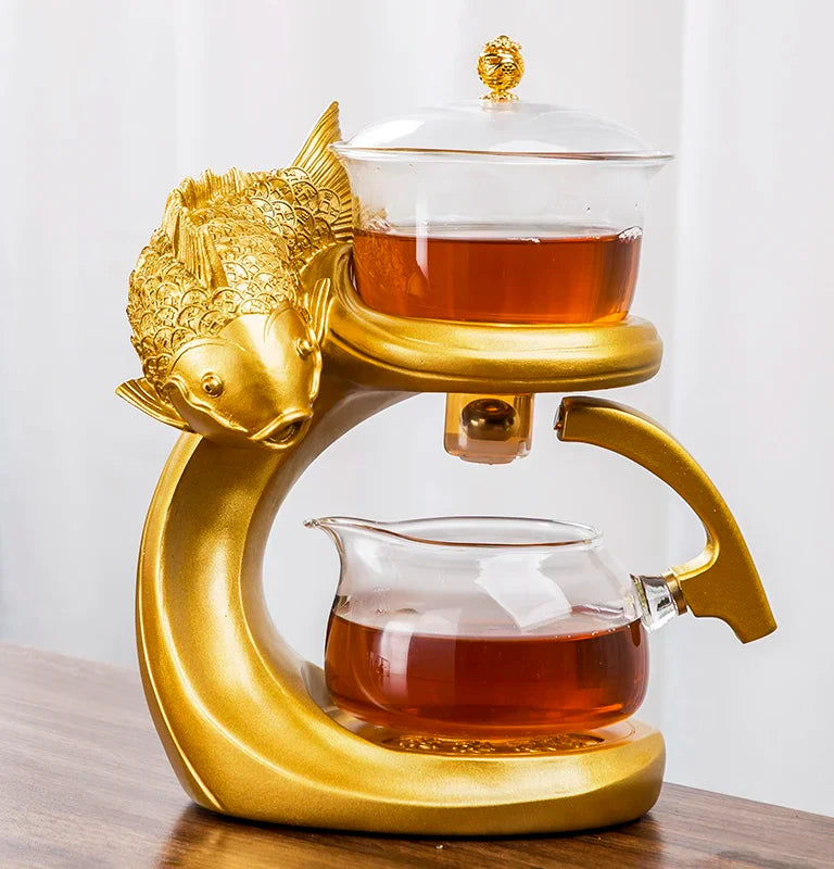 Magnetic Flow Kungfu Turtle Dragon Teapot Infuser - Image 6