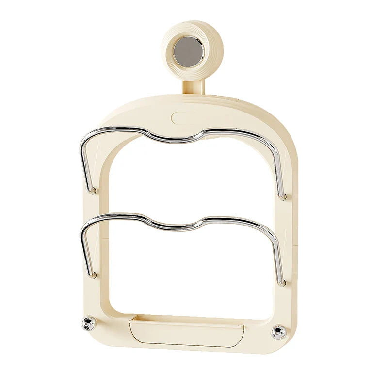 Suction Wall-Mounted Pot Lid Organizer Storage Rack - Image 6