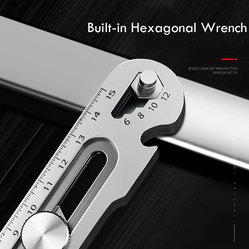 6in1 Multipurpose Stainless Steel Retractable Heavy Duty Snap-Off Blade - Image 1