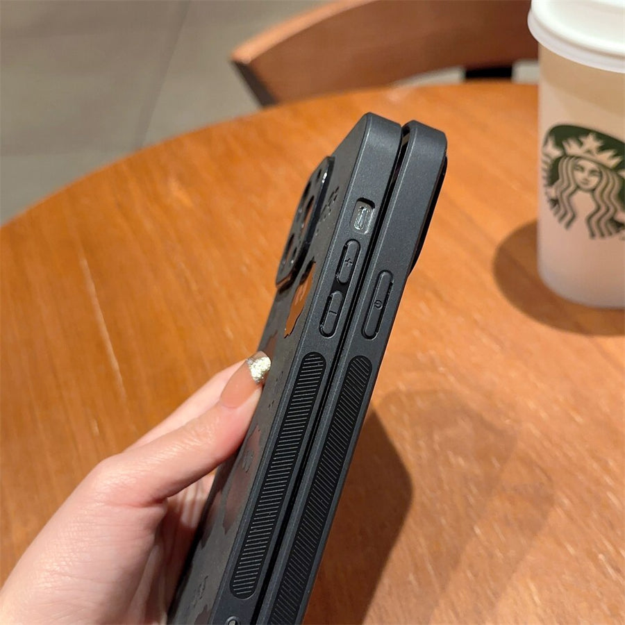 Cute Monster Shockproof Leather iPhone Case - Image 8