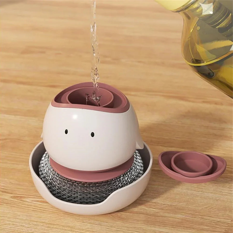 Automatic Liquid Dispenser Dishwashing Brush - Image 7